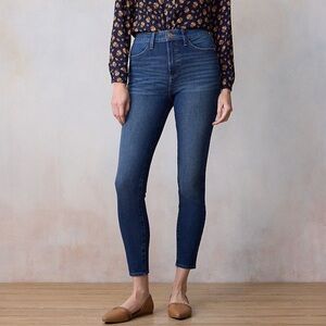 LC Lauren Conrad Feel Good High-Waist Super Skinny Jeans size 18 NEW NWT